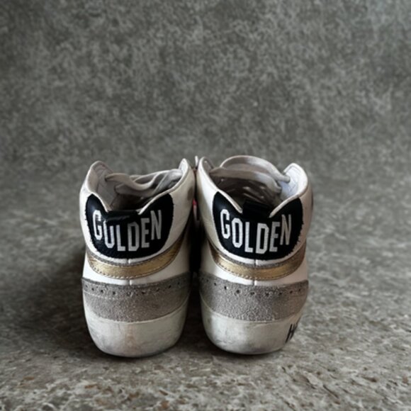 Authentic Golden Goose Heart of Gold Mid Star Sneakers Private Edition - Picture 3 of 5
